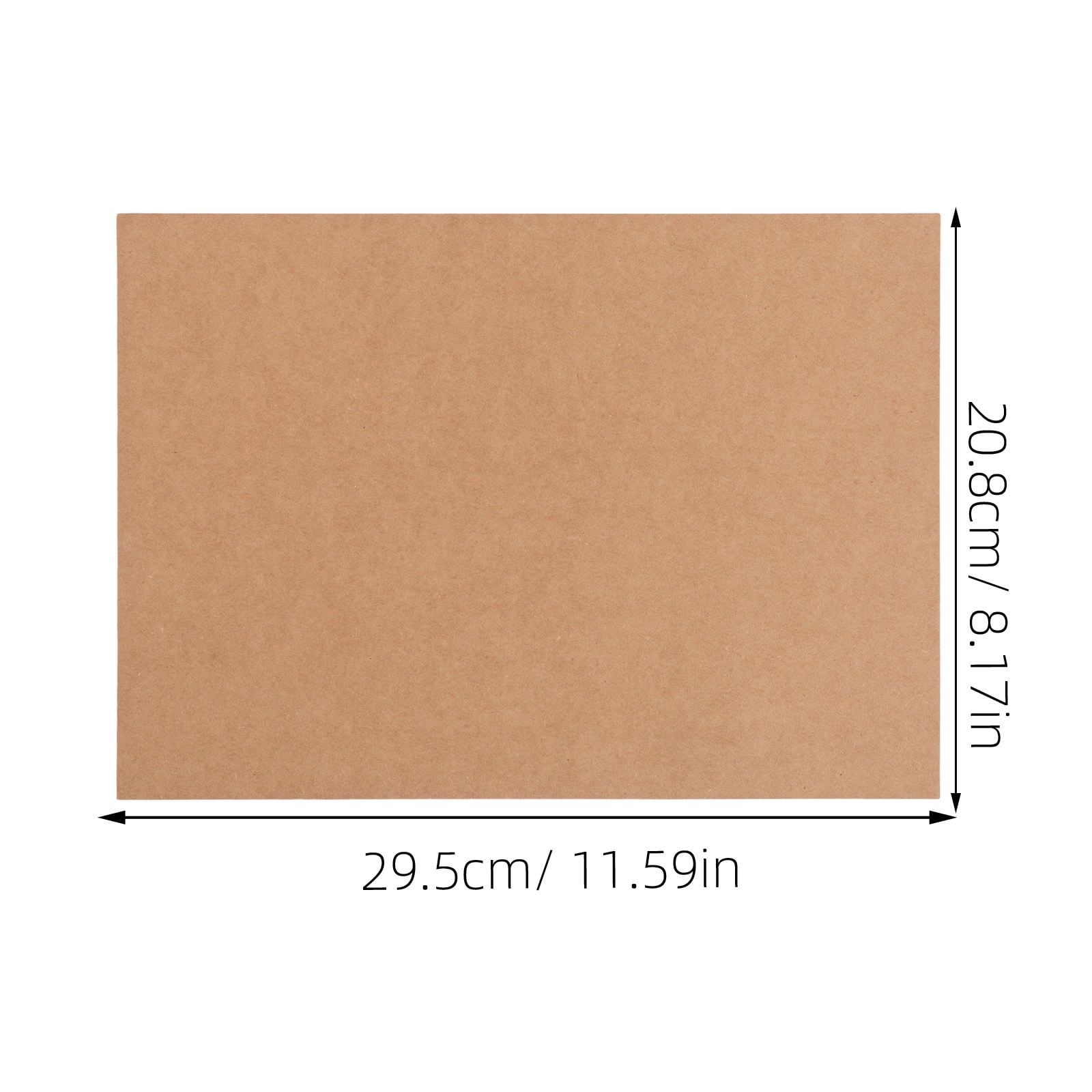 BESTYASH 10-Pack Kraft Paper Binding Covers for Craft Projects and Photo Albums
