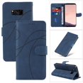 thumbnail image 1 of Flip Case For FOXDOCK Samsung Galaxy S8 Card Slots and Kickstand Function Skin Feel Leather, 1 of 5