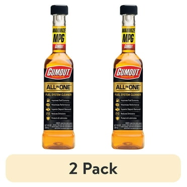(2 pack) Gumout All-in-One Complete Fuel System Cleaner Additive 10 oz - 510016W