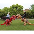 thumbnail image 4 of Disfraz inflable de monstruo T-REX para hombre y mujer, disfraz de dinosaurio para carnaval, Halloween, Navidad, fiesta y espectáculo, 4 of 5