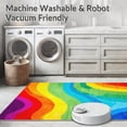 thumbnail image 5 of ODIKA 8'x10' Machine Washable Non-Slip Area Rug, Whimsical Playmat High Traffic Rug, Red, 144385, 5 of 7