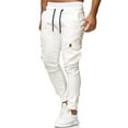 thumbnail image 3 of Vedolay Summer Trousers Men's Joggers Sweatpants, Men's Sports Casual Jogging Trousers Lightweight Hiking Work Pants Outdoor Pant,White S, 3 of 5