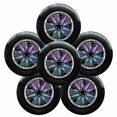 thumbnail image 1 of Discraft Ultra-Star 175g Ultimate Frisbee Sport Disc (6 Pack) Black, 1 of 3