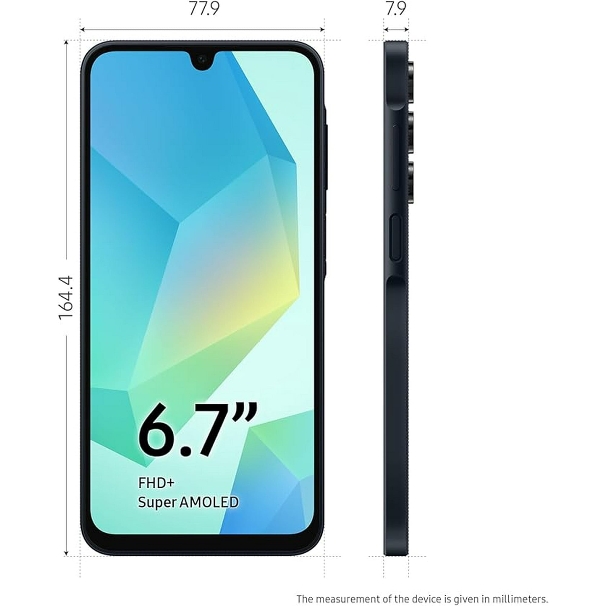 Samsung Galaxy A16 5G 128Gb Blue/Black -Unlocked Smartphone (CAD