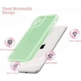 thumbnail image 3 of Case for iPhone 11 6.1 inch,Sparkly Clear Case for Women,Soft TPU Silicone Bumper Protective Cover Case for iPhone 11,Green, 3 of 10