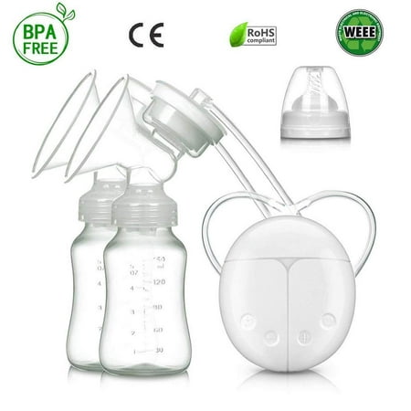 BabyTone Electric Breast Pump Safe and Hygienic Rechargeable Nursing Breastfeeding Pump with Massage Mode, 3 Modes (9 Levels Each Mode) and Backflow Protector BPA (Best Breast Pump Uk)
