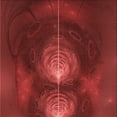 thumbnail image 1 of Ahgly Company Machine Washable Indoor Square Transitional Cranberry Red Area Rugs, 6' Square, 1 of 7