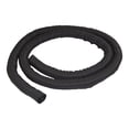thumbnail image 1 of StarTech.com 6.5' (2m) Cable Management Sleeve, Flexible Coiled Cable Wrap, 1.0-1.5" dia. Expandable Sleeve, Polyester Cord Manager/Protector/Concealer, Black Trimmable Cable Organizer - Flame Resistant UL94-V0 - Cable sleeving kit - black - 6.6 ft, 1 of 4