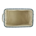 thumbnail image 2 of Polyester Pet Bin Trellis Paw Navy Rectangle Large 17.5x12x15, 2 of 5