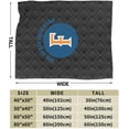 thumbnail image 3 of Cal State Fullerton Titans Ultra-Soft Micro Fleece Blanket Soft Comfortable Flannel Blanket Available for Bed Couch Living Room, 3 of 8