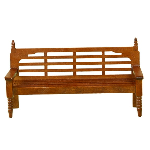 LABSERRON Miniature Bench Garden Ornament 1Pcs 5.4x3x1.8in
