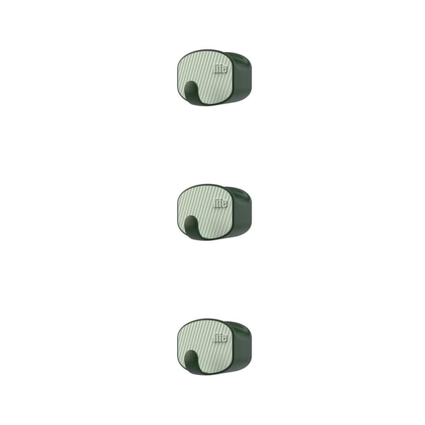 Naiovety Gancho colgante Bolsa de ropa Soporte de almacenamiento Abrigo Bolso Colgador Toalla de servicio pesado Puerta Estante trasero para Type1 NO1