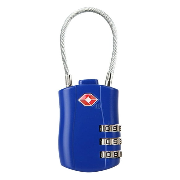 Aluminum Alloy Combination Luggage Lock Resettable Password Padlock for Backpacks, Suitcases (8cm Security Lock)