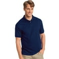 thumbnail image 1 of Hanes Men's Cotton-Blend EcoSmart Jersey Polo - 054X, 1 of 1