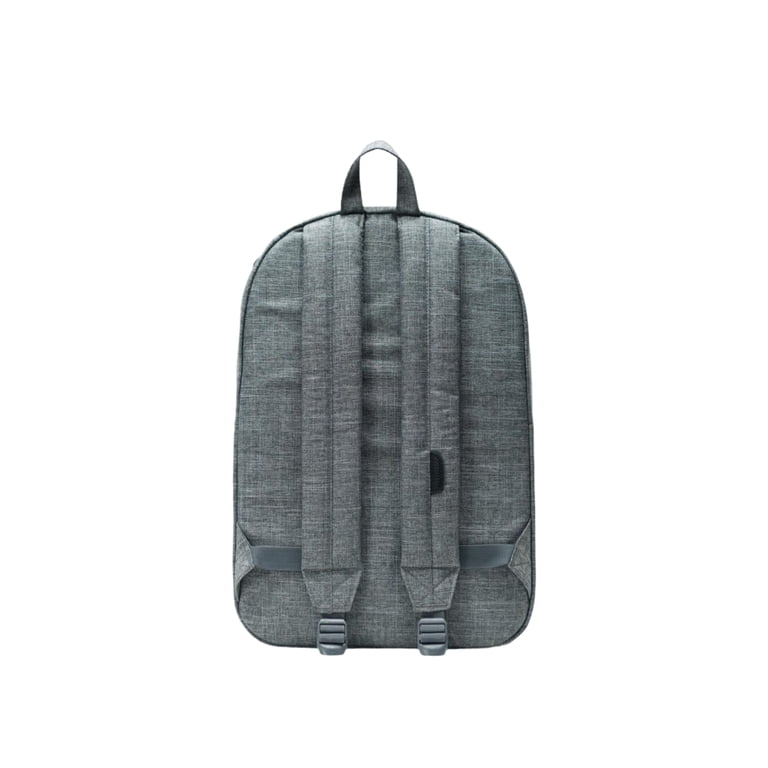 crosshatched leather backpack Herschel Supply Co. Heritage – ShopCGX A secure zippered main closure protects your essentials Herschel Supply Co. Heritage Black