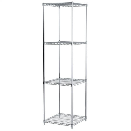 Akro Mils 24x24x86 4 Shelf Wire Shelving Unit Com