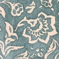 thumbnail image 3 of Plutus Elsi Pom Blue and Beige Luxury Throw Pillow, 3 of 3