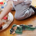 thumbnail image 4 of NIYANGLE 2Pcs Green Crawling Soldier Figurines Plastic Army Action Figures for Early Motor Skill Development, 4 of 8