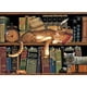 thumbnail image 2 of Cuadros Decorativos 5D Kit Rhinestone Imágenes DIY Libro Estante Gato Completo Taladro Cuadrado Pintura Diamante Tmvgtek embutido en tela, 2 of 9