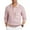 Pink, variant on Men's Long Sleeve Polo Collar Knit Sweater Button Placket Pocket Casual Pullover
