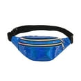 thumbnail image 1 of Riñonera ancha de PU Qarigey para correr senderismo ciclismo mujer azul, 1 of 6