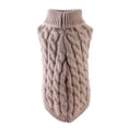 thumbnail image 3 of Soft Autumn Winter Yorkie Coat Bulldog  Chihuahua For Dogs Dog Costume Dog Clothes Pet Supplies Dog Sweater Pet Vest PINK M, 3 of 8