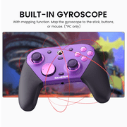 GameSir G7 Pro Tri-Mode Wireless Controller for Xbox, PC & Android, TMR Sticks, Hall Effect Triggers, Plum Purple