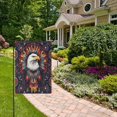 thumbnail image 2 of Yayeee Garden Flag 28"x40" Double Sided Outdoor Yard Lawn Holiday Decorations, Brown Abstract Eagle, 2 of 6