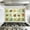 Color 2, variant on Kitchen Backsplash Peel and Stick Wall Murals Sunflower Fake Open Window Flower Field Scenery Nature Landscape Removable Mural 35.4"W x 23.6"H, Oil Proof Vinyl Wallpaper for Fireplace & Behind Stove