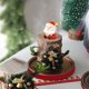 thumbnail image 5 of Xihbxyly Oferta Relampago Alegre Papá Noel, Muñeco de Nieve, Pareja Adorable, Adornando Nieve, Juguetes, 5 of 5