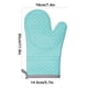 thumbnail image 3 of Guantes de Silicona para Horno Hxy241030002 | Resistentes Al Calor Hasta 250 °C | Diseño Antideslizante | Resistentes Al Desgaste para Microondas y Horno | Fáciles de Limpiar | Azul, Rosa, Gris | Seg, 3 of 6