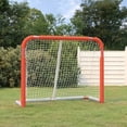 thumbnail image 1 of vidaXL But de Hockey Rouge et Blanc 137x66x112 cm Polyester, 1 of 5