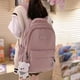 thumbnail image 5 of Mochila Casual Mochilas Gran Capacidad Mujer Sencilla para Deporte Exterior Rosa, 5 of 9