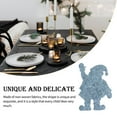 thumbnail image 3 of stanreset 4Pcs Xmas Silverware Holders Cartoon Cover Fabric Spoon Pockets Party Table Restaurant Hotel Tableware Decors Light Gray, 3 of 6