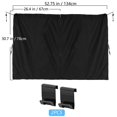 thumbnail image 3 of Car Divider Privacy Curtains Car Sun Shade Sun Protection Car Divider Screen for Rear Seats Baby Sleeping Divider Screen Breathable Privacy Window Sunshade Cover for Car Truck, 3 of 9