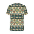 thumbnail image 3 of Balery Traditional Tribal Aztec1 Baseball Jersey for Men Casual Button Down Shirts Short Sleeve Active Team Sports Uniform-Large, 3 of 9