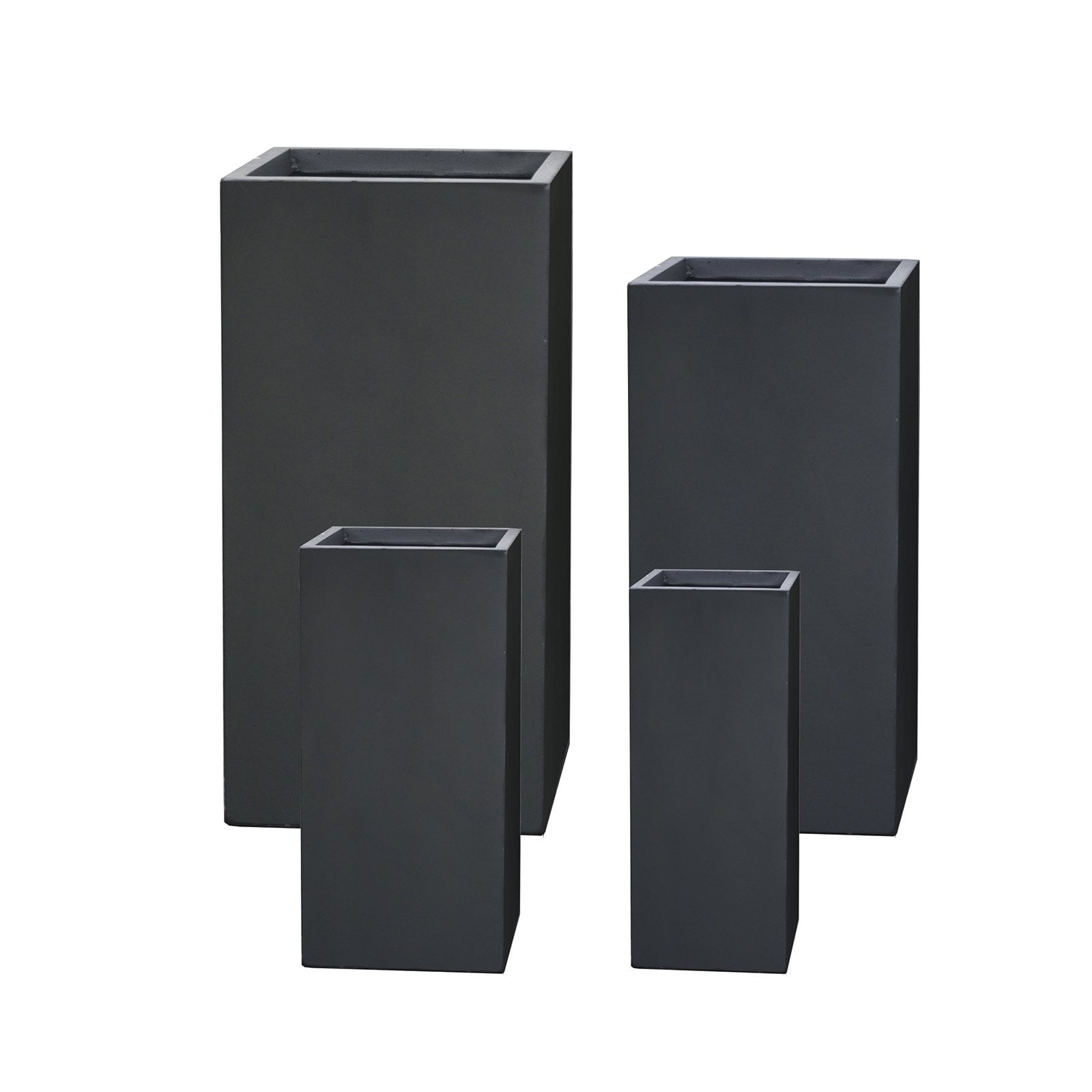 Kasamodern Modern Concrete Tall Pot Planter