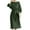Army Green, variant on Mchoice Dresses for Women 2025 Fashion Cotton and Linen Round Neck Loose Long Sleeve Fall Dress Solid Color Slim Maxi with Belt