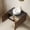 30''White Vessel, variant on LHKJ 30in Black Stone Countertop, Brown Oak Cabinet, No Basin