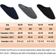 thumbnail image 4 of Unisex House Ultra Lightweight Slippers Washable Flat Closed Toe Knitted Slippers with Non-Slip Sole for Indoor & Outdoor, 4 of 8