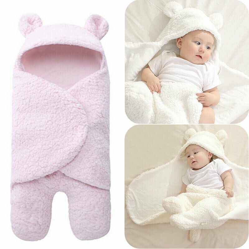 Baby Sleeping Bag Newborn Winter Autumn Swaddle Blanket Wrap Cute 0-12 Months 