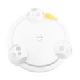thumbnail image 1 of Automatic Turntable Electric Cat Toy Smart Teasing Cat Game Spinning Turntable Cat Chasing Mouse Donut Shape ToyWhite, 1 of 14