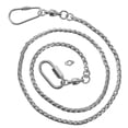 thumbnail image 1 of Stainless Steel Foot Chain Metal Ankle Chain Anti-Off Anklet Durable Ankle Rings for Birds Cockatiels Pet Parrot (Size 4 Extraordinarily Thin Chain), 1 of 8