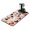 Chicken, variant on Minimalist Cat Design Coffee Station Mat - Floral Cat Design Absorbent Pad for Coffee Bars & Offices