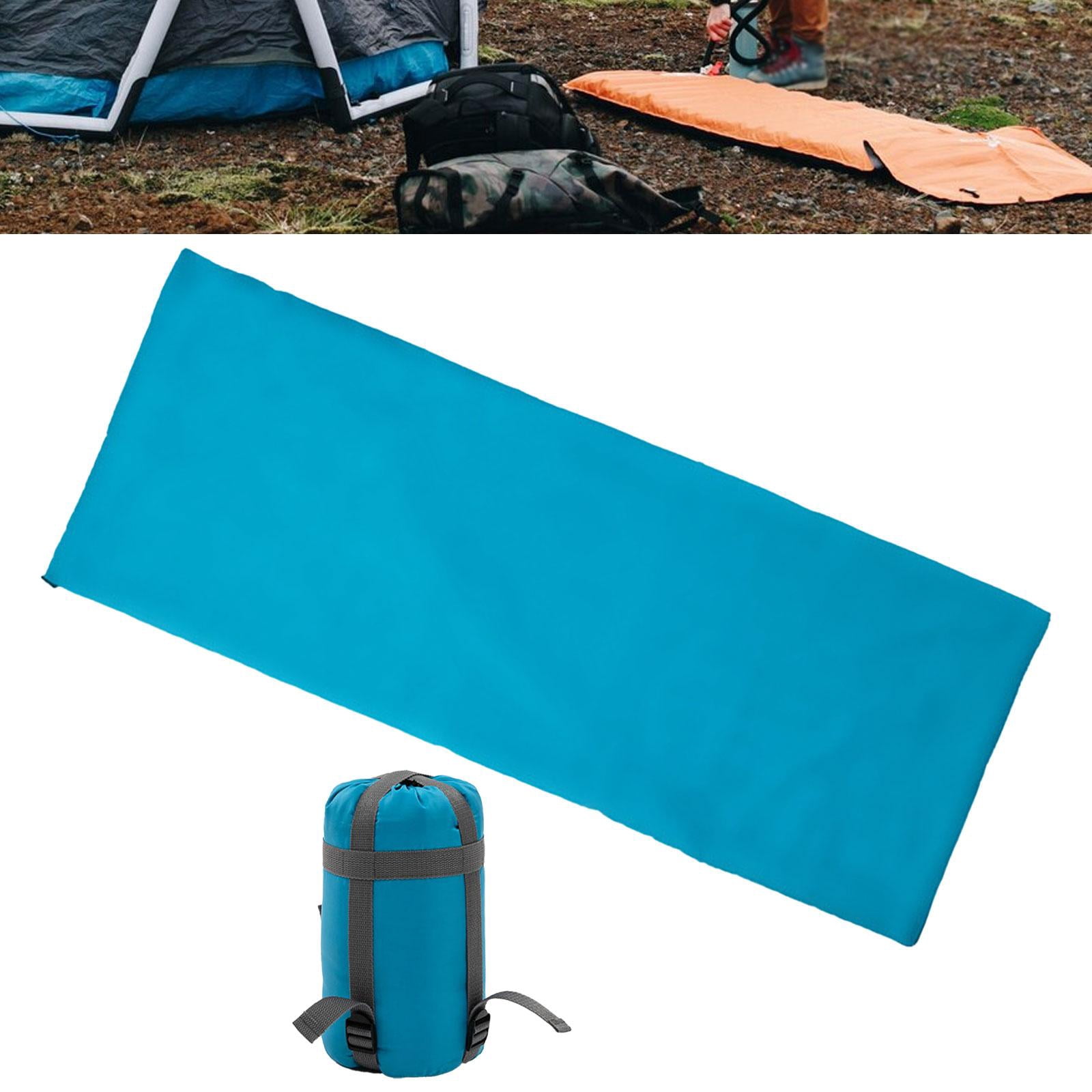 Wswqop Envelope Sleeping Bag for Men Women 3 Season Ultralight Camping Sleeping Bag for Blue