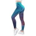 thumbnail image 3 of Ramiter Fleece Lined Leggings Women Casual Pants High Waisted Slim Fit Leg Sports Yoga Pants Fleeced Lined Yoga Pants XL,Dark Blue, 3 of 5