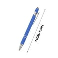 thumbnail image 3 of YANHAIGONG Stylus Pens for Touch Screens,2-in-1 Click Ball Pen, Ballpoint Pen and Slim Stylus for Universal Tablet Smartphone, Business Student Writing Ballpoint Pen, 3 of 3