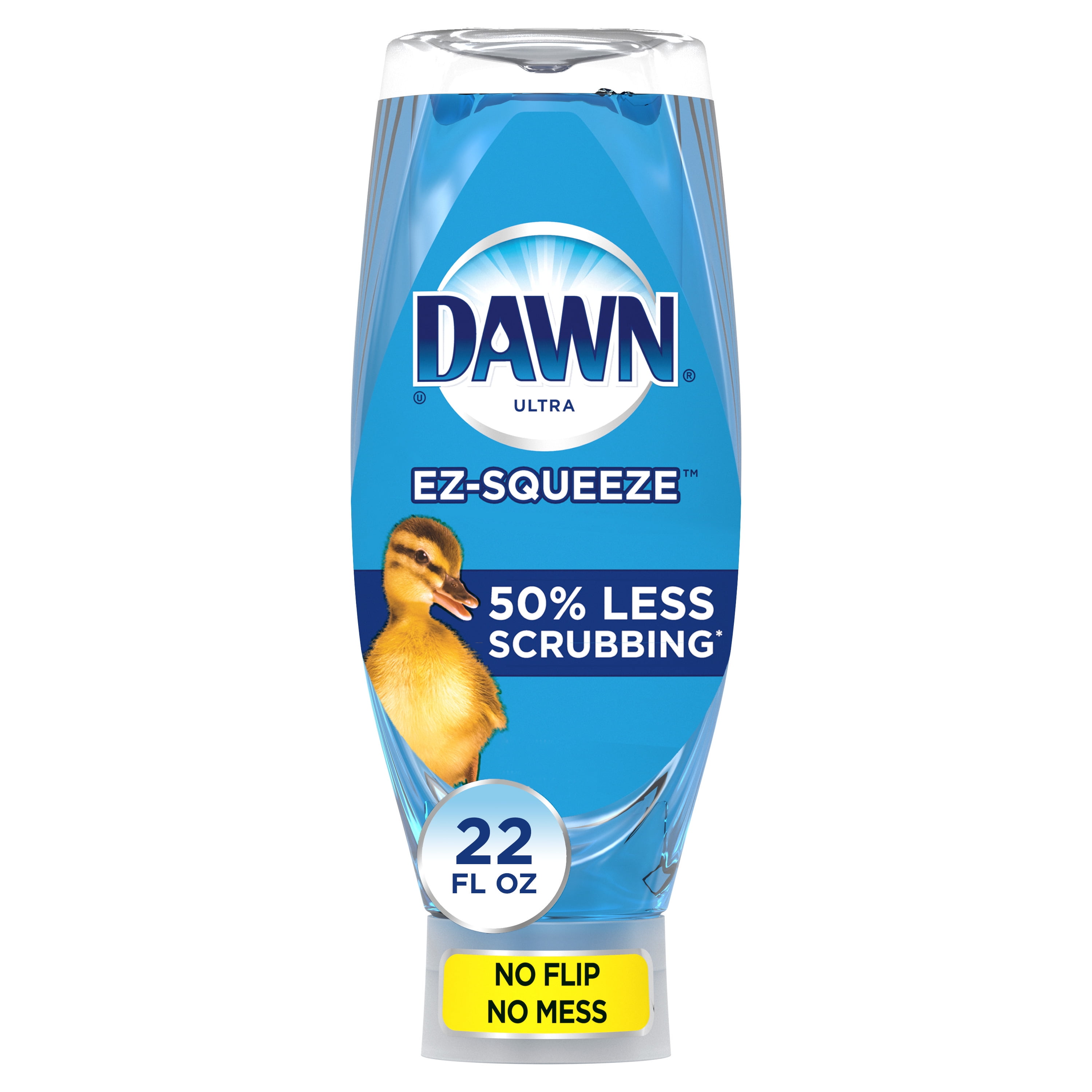 Dawn EZ-Squeeze Ultra Dish Soap Dishwashing Liquid, Original Scent, 22 fl oz
