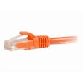 thumbnail image 1 of C2G 50ft Cat6 Snagless Unshielded (UTP) Ethernet Cable - Cat6 Network Patch Cable - PoE - Orange - Patch cable - RJ-45 (M) to RJ-45 (M) - 50 ft - CAT 6 - molded, snagless - orange, 1 of 3