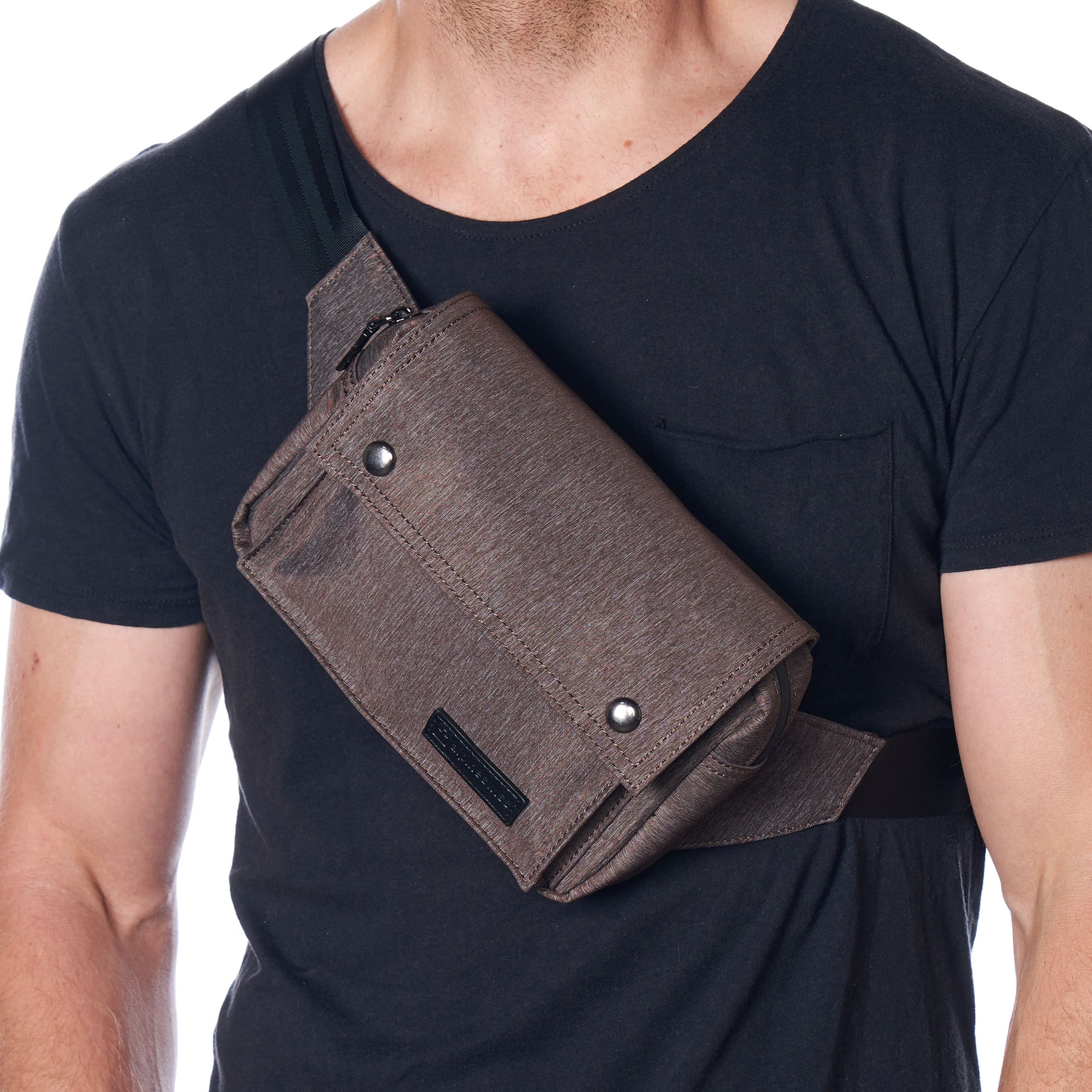 Alpine Swiss Fanny Pack Waist Bag Adjustable Belt Strap Crossbody Sling Bum Bag